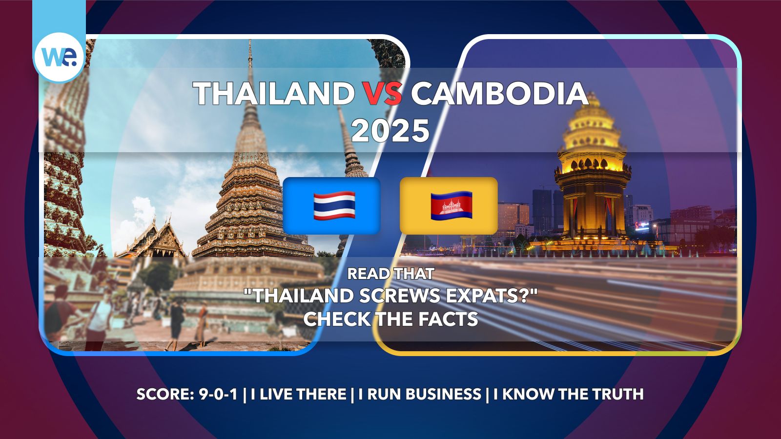 Tajlandia vs Kambodża 2025: Gdzie naprawdę warto żyć i prowadzić biznes?